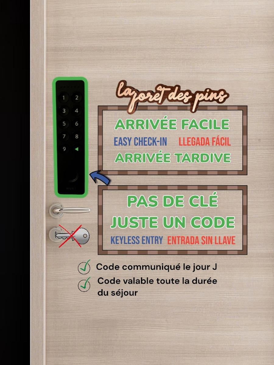 La Foret Des Pins - Free Check-In - Wifi - Parking Prive - Netflix - Draps & Serviettes Inclus Labenne Exterior photo